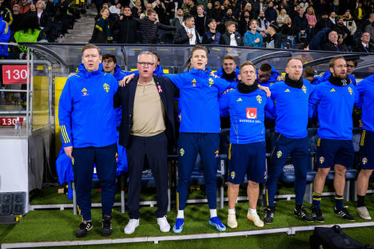 Assistant coach Peter Wettergren, Head coach Janne
