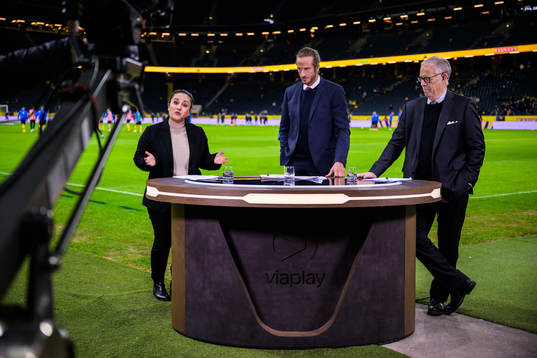 Jennifer Kücükaslan, Jonas Olsson and Lars Lagerbäck in