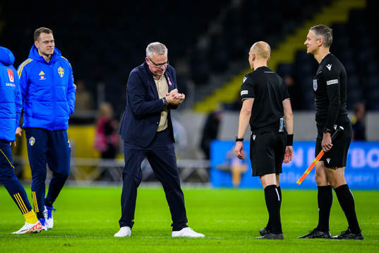 Head coach Janne Andersson of Sweden