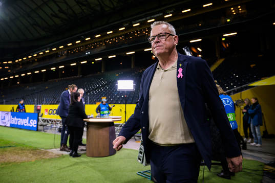 Head coach Janne Andersson of Sweden