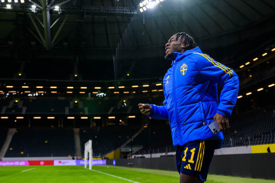 Anthony Elanga of Sweden