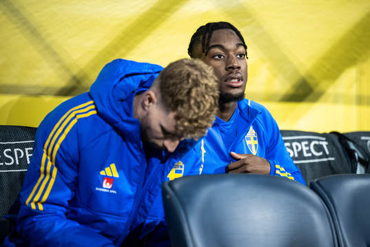 Anthony Elanga of Sweden