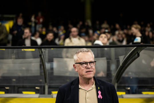 Head coach Janne Andersson of Sweden
