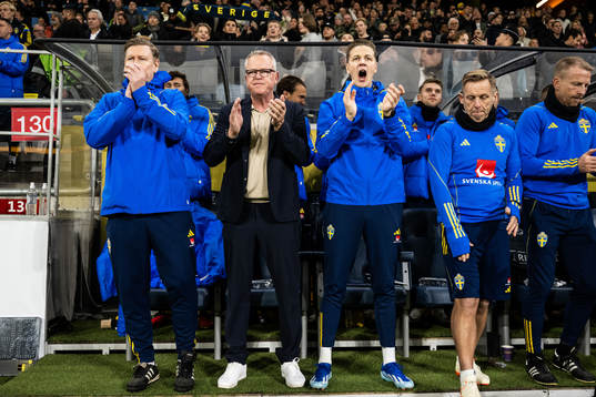 Assistant coach Peter Wettergren, Head coach Janne