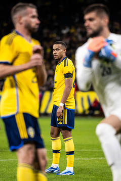 Robin Quaison of Sweden