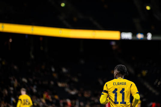 Anthony Elanga of Sweden