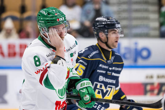 Rögles Linus Sandin deppar