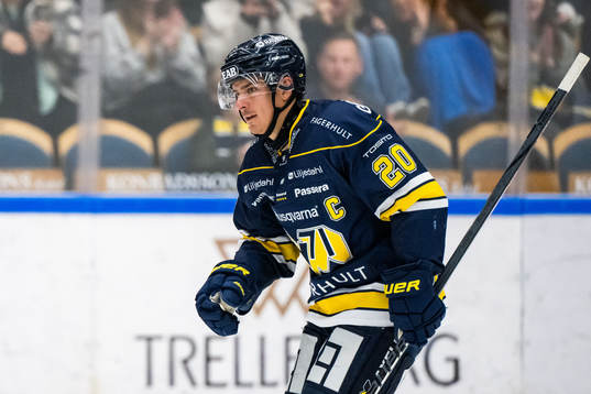 HV71s André Petersson jublar