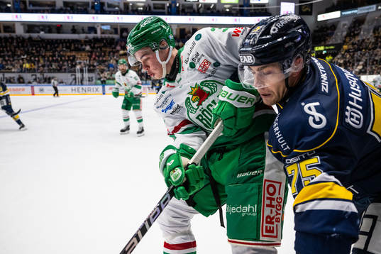 Rögles Albin Sundsvik och HV71s Radan Lenc