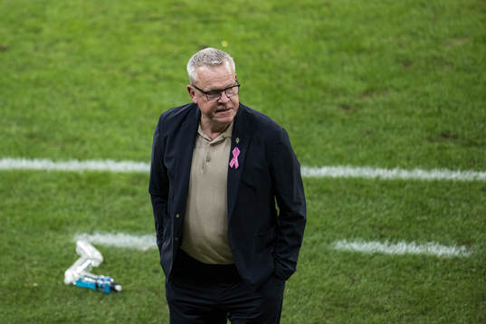 Head coach Janne Andersson of Sweden