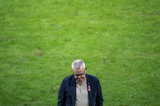 Head coach Janne Andersson  of Sweden