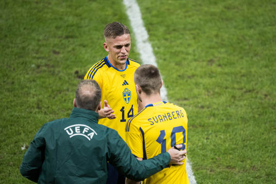 Jesper Karlsson and Mattias Svanberg of Sweden
