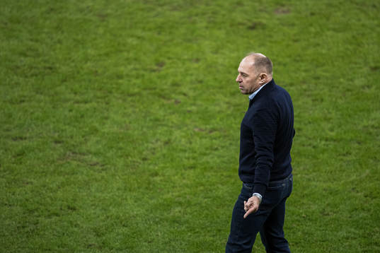 Head coach Clescenco Serghei of Moldova