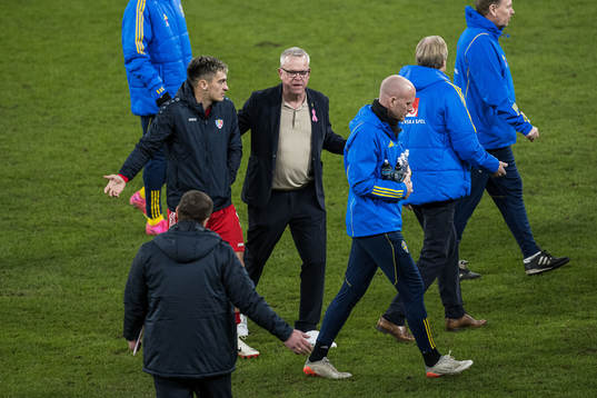 Head coach Janne Andersson of Sweden