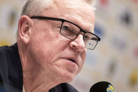 Head coach Janne Andersson of Sweden