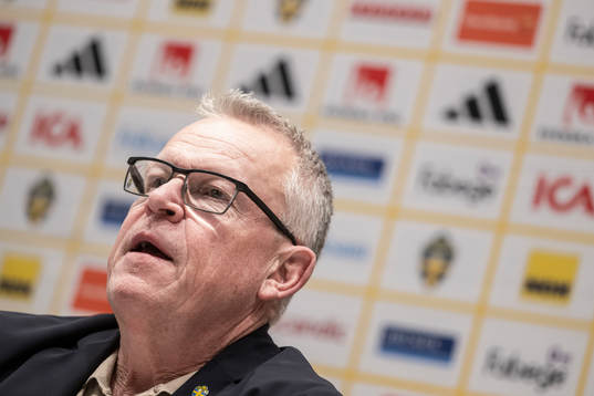 Head coach Janne Andersson of Sweden