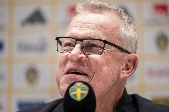 Head coach Janne Andersson of Sweden