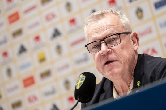 Head coach Janne Andersson of Sweden