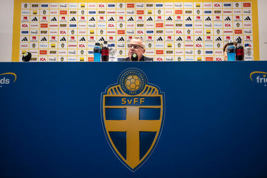 Head coach Janne Andersson of Sweden