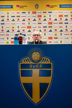 Head coach Janne Andersson of Sweden