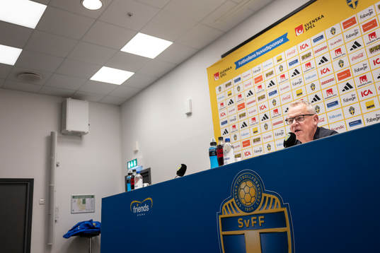 Head coach Janne Andersson of Sweden