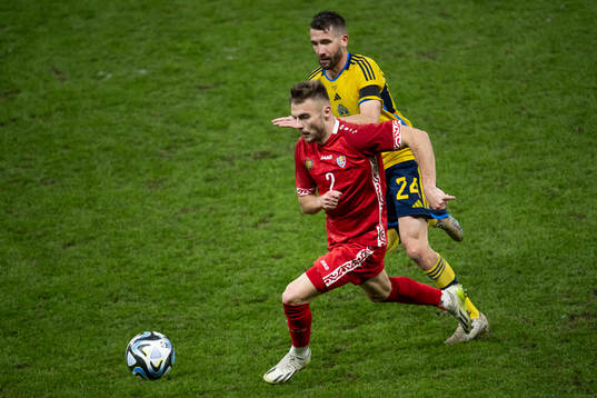 Oleg Reabciuc of Moldova and Marcus Rohdén of Sweden