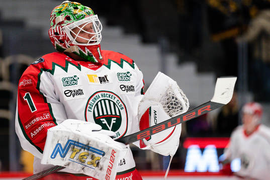 Frölundas målvakt Lars Johansson