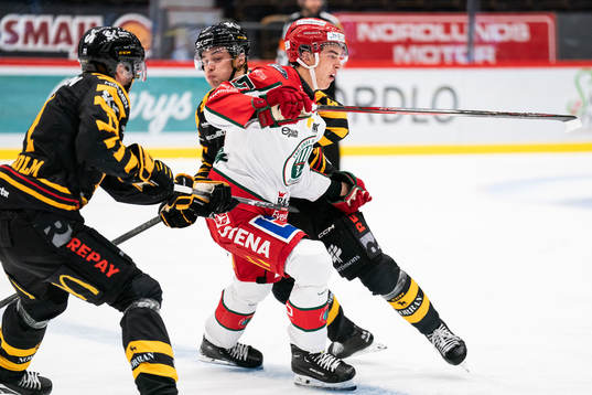 Frölundas David Edstrom och Skellefteås Elias Salomonsson