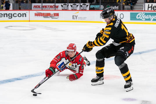 Frölundas Filip Hasa och Skellefteås Max Lindholm