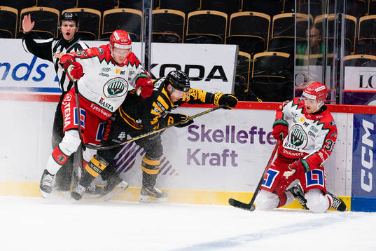 Frölundas Gustav Rydahl och Linus Högberg