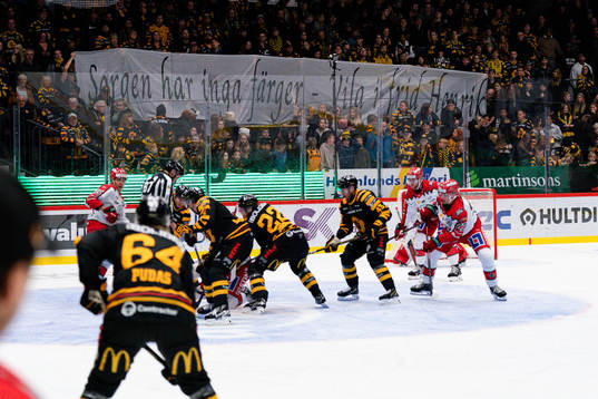 Banderroll med texten Sorgen har inga färger - vila i frid