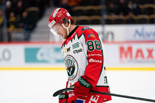 Frölundas Malte Strömwall deppar