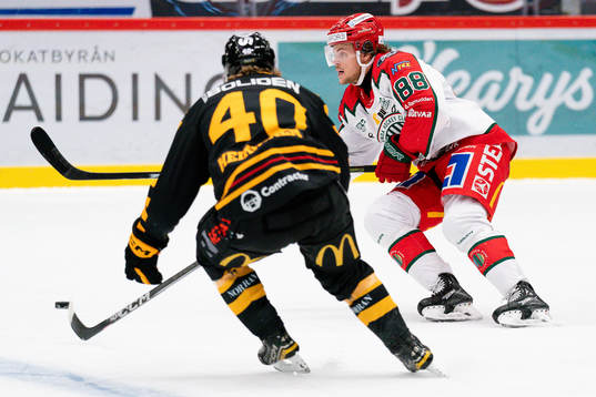 Skellefteås Anton Heikkinen och Frölundas Malte Strömwall