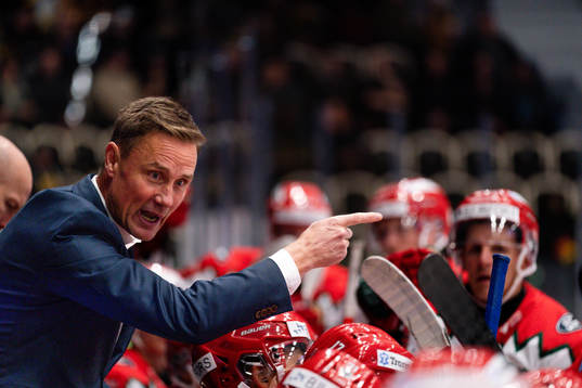 Frölundas tränare Roger Rönnberg