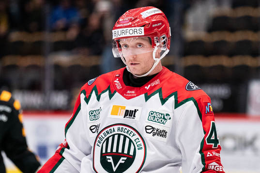 Frölundas Carl Klingberg deppar