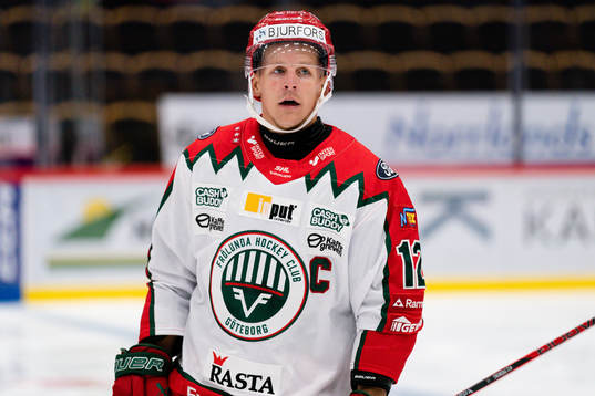 Frölundas Max Friberg deppar