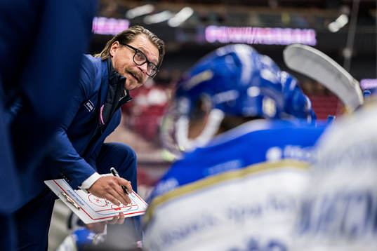 Leksands tränare Björn Hellkvist
