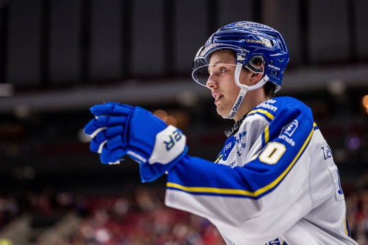 Leksands Anton Johansson jublar