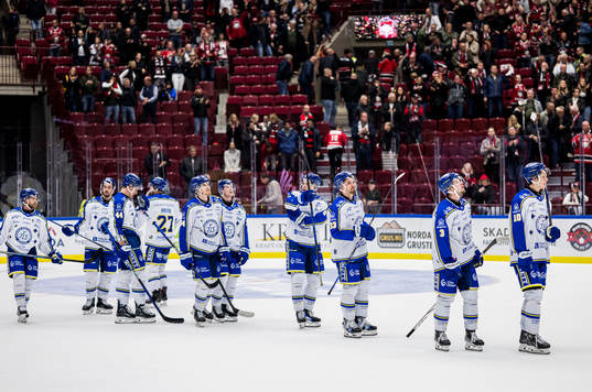 Leksands spelare deppar