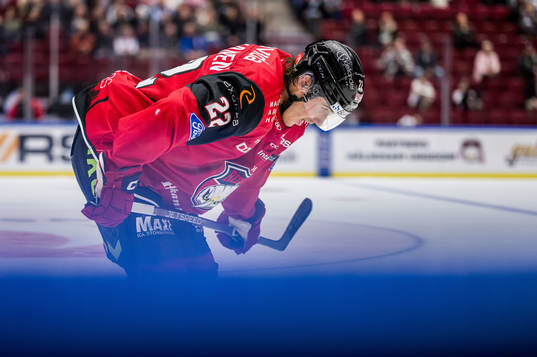 Malmö Redhawks Janne Kuokkanen deppar