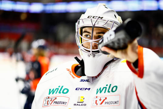 Växjös målvakt Simon Westling