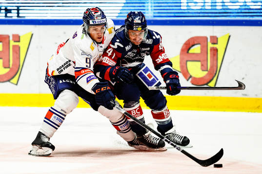 Växjös Victor Stjernborg och Linköpings Broc Little
