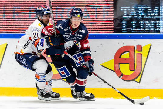 Växjös Brian Cooper och Linköpings Filip Bystedt