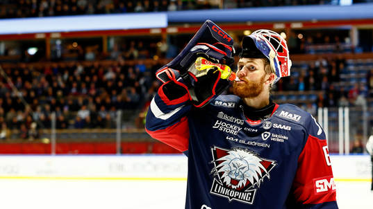 Linköpings målvakt Marcus Högberg