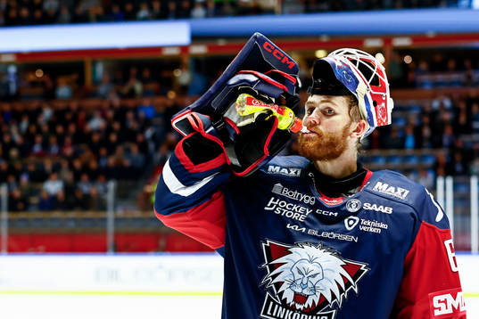 Linköpings målvakt Marcus Högberg