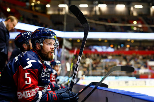 under ishockeymatchen i SHL mellan Linköping och Växjö