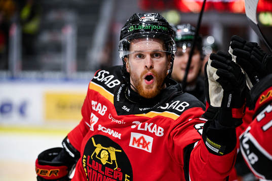 Luleås Brendan Shinnimin jublar