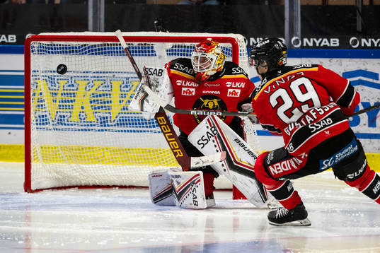 Luleås målvakt Joel Lassinantti