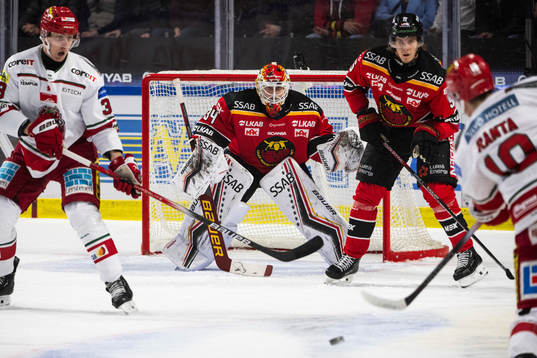 Luleås målvakt Joel Lassinantti