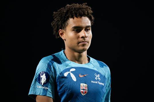Antonio Nusa of Norway